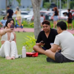 Belem, Pará, Brasil, Cidade. Retranca:  ÚLTIMO DIA FUNCIONAMENTO – PARQUE CIDADE - . Gancho: Parque da Cidade – que é a grande sensação atualmente, no espaço as crianças podem aproveitar o parque aquático (funciona até 18h), pista de skate, brinquedos, etc... Local: Parque da Cidade - Belém. Data: 17/08/2025. Foto: Mauro Ângelo/ Diário do Pará.