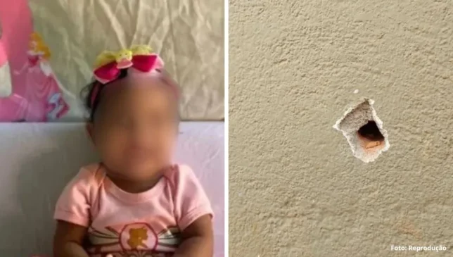 Uma bebê de apenas um ano morreu e outras três pessoas, uma adolescente e dois adultos, ficaram feridas após um ataque a tiros na noite de terça-feira (13)