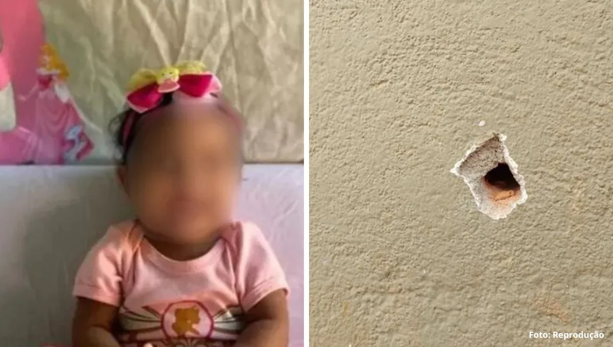 Uma bebê de apenas um ano morreu e outras três pessoas, uma adolescente e dois adultos, ficaram feridas após um ataque a tiros na noite de terça-feira (13)