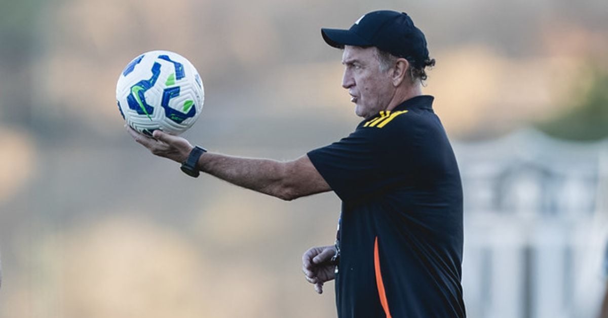 Cuca deixou o Galo. Foto: Pedro Souza / Atlético