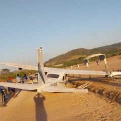 Avião com matrícula da Bolívia cai no Pará com carga de cocaína.