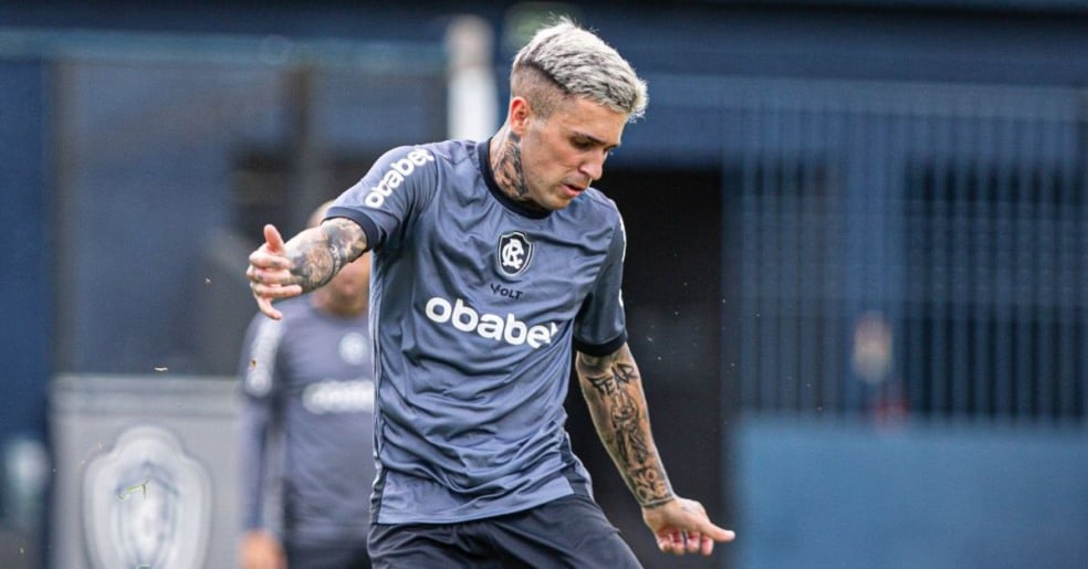 Diego Hernández deve ganhar mais minutos no Remo - Foto: Raul Martins/Remo
