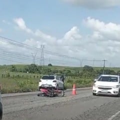 Colisão frontal mata motociclista na BR-316 em Santa Maria do Pará