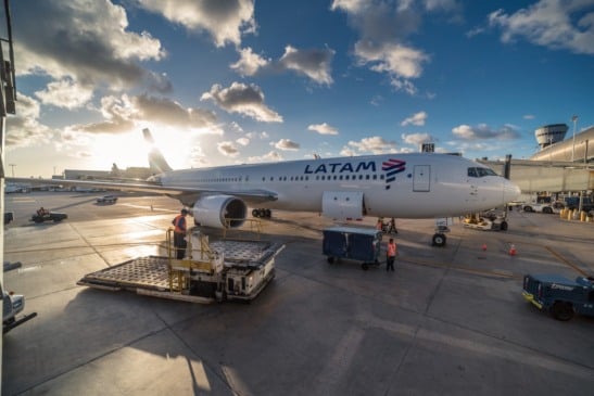 LATAM amplia capacidade de transporte de cargas em Belém. Foto: Divulgação
