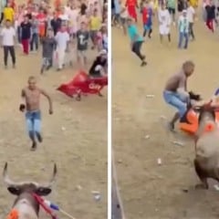 Homem morre após ser chifrado por touro em festival na Colômbia