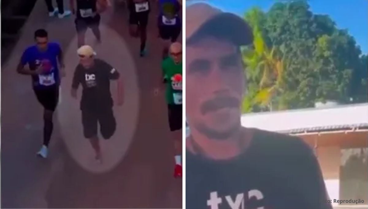 “Atleta da Resenha” corre 8 km de chinelo e embriagado em prova de rua no Pará