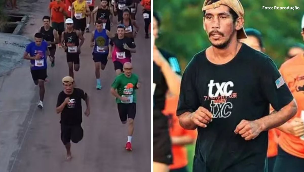 De "corredor de chinelo" a atleta amador: a transformação do paraense que viralizou