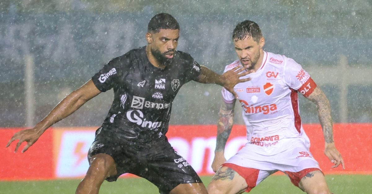 Paysandu perdeu a invencibilidade de nove jogos e segue na vice-lanterna - Foto: Jorge Luis Totti/PSC