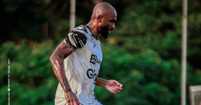 Thiago Heleno, o xerife bicolor. Foto: Matheus Vieira/Paysandu
