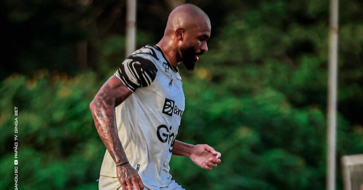 Thiago Heleno, o xerife bicolor. Foto: Matheus Vieira/Paysandu