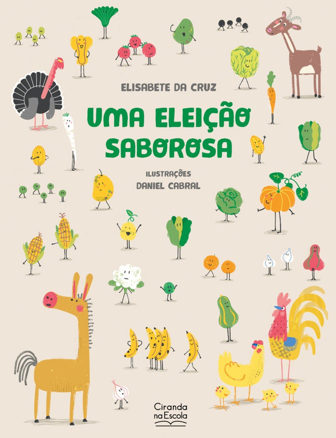 Livro infantil transforma alimentação em democracia e incentiva escolhas saudáveis