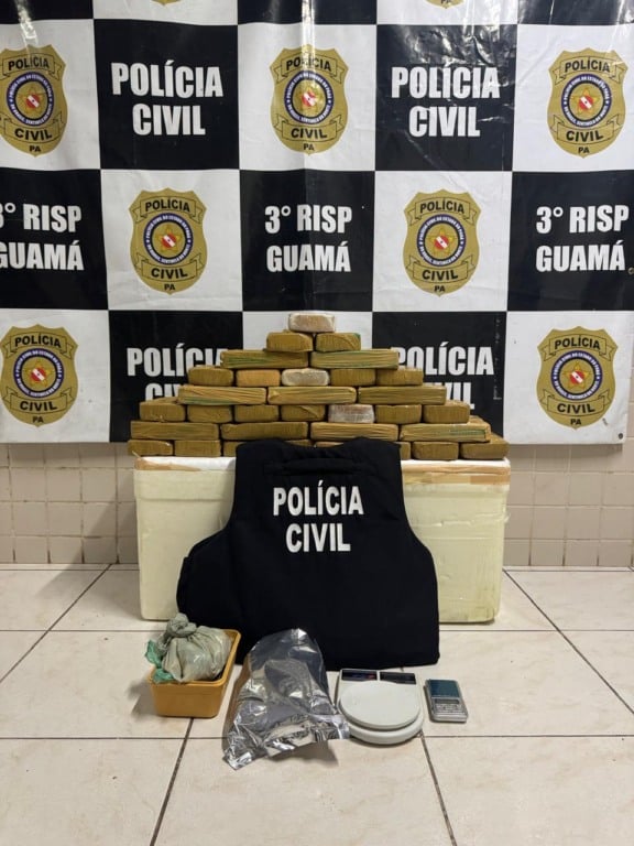 A Polícia Civil prendeu dois irmãos e apreendeu grande quantidade de droga, na cidade de Castanhal, região do nordeste paraense. A prisão ocorreu na tarde de segunda-feira (4).