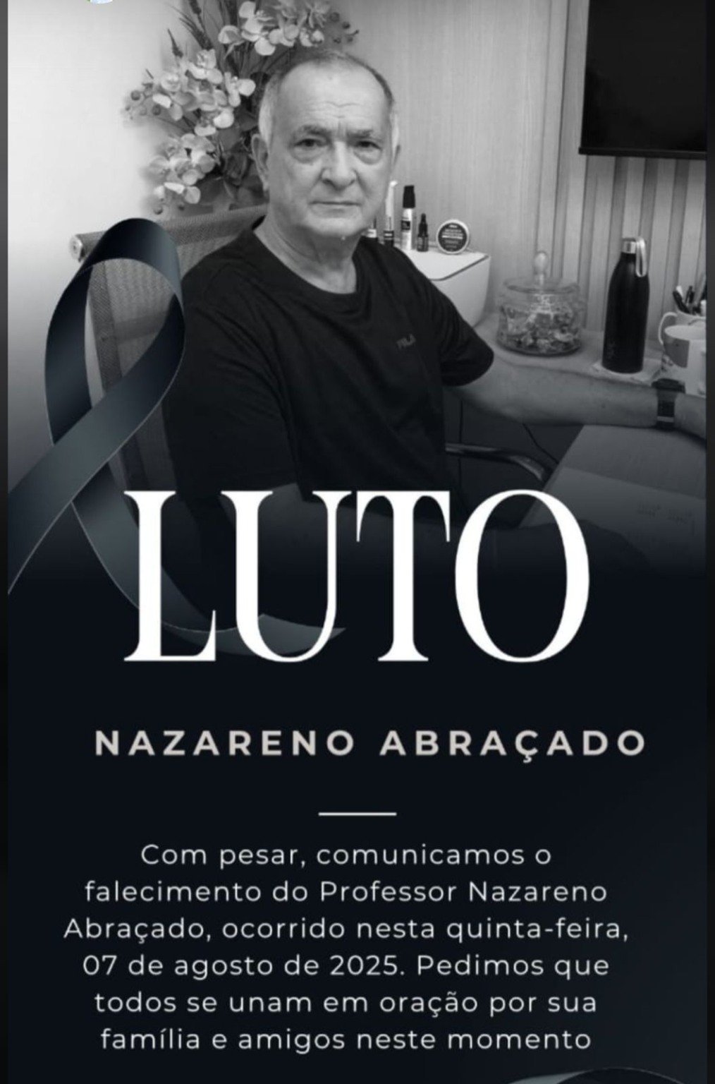 Castanhal se despede do professor Nazareno, referência no esporte e na fé