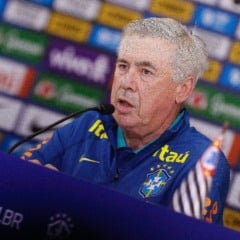 O técnico Carlo Ancelotti anunciará a lista dos 23 jogadores convocados para os dois últimos compromissos das eliminatórias.