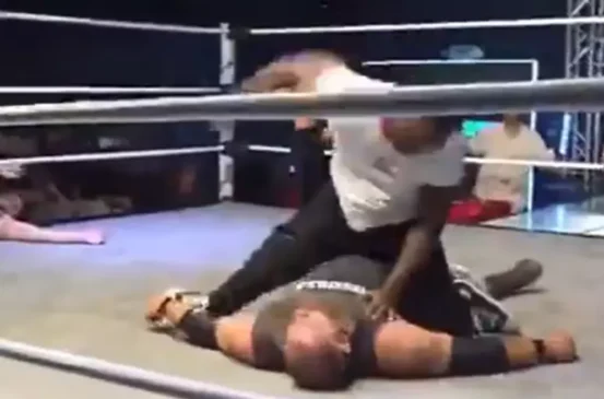 Filho de Rampage Jackson agride lutador de telecatch em evento na Califórnia e gera revolta nas redes