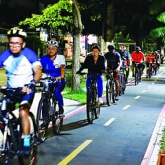 Problemas à parte, a prática do ciclismo garante saúde, um ambiente saudável e economia