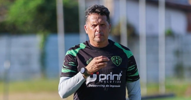 O técnico bicolor sabe muito bem o que terá pela frente no domingo - Foto: Jorge Luis Totti/PSC