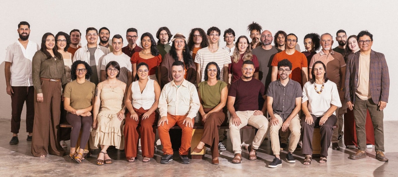 O Coro de Câmara de Campina Grande. FOTO: DIVULGAÇÃO