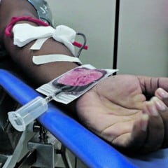 Belém, Pará, Brasil, Cidade. Manueli Silva, 29 anos, doarora. Fundação Hemopa informou que haverá coleta de sangue em alguns municípios do Pará nos dias 1º e 02 de março. Uma oportunidade para quem não consegue doar em dias úteis. Local: Hemopa -  Tv Padre Eutiquio - Batista Campos - Belém. Data: 01/03/2022. Foto: Mauro Ângelo/ Diário do Pará.