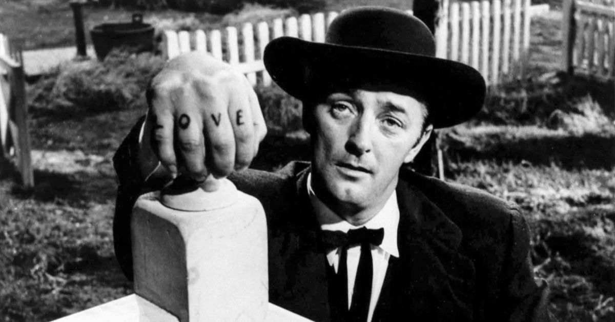 Robert Mitchum interpreta um dos grandes vilões da história do cinema - Foto: Divulgação