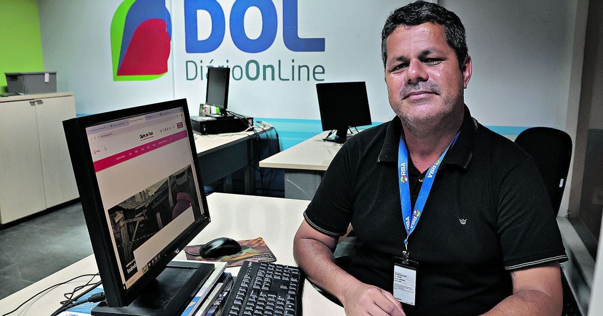 Clayton Matos trabalha no DIÁRIO desde 2000, iniciando como estagiário no caderno Bola.