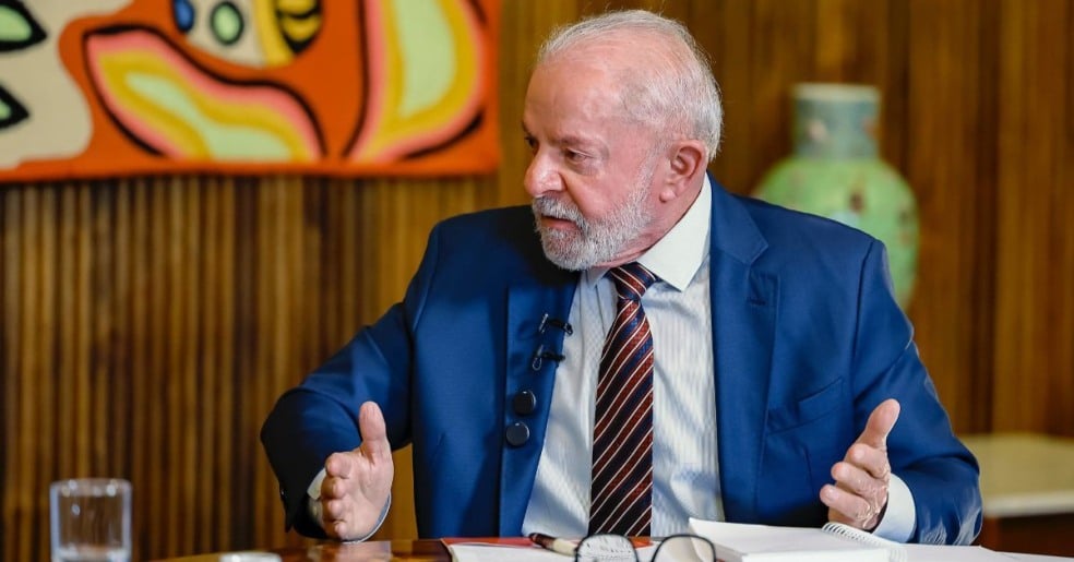 "Não sei se ele já respondeu, mas espero que ele responda. Porque eu respondo todas as cartas que eu recebo", disse Lula Foto: Ricardo Stuckert / PR