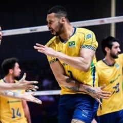 Com show de Alan, Brasil encerra VNL com vitória e 3º lugar