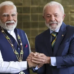 O presidente Luiz Inácio Lula da Silva e o primeiro-ministro da Índia, Narendra Modi, tiveram uma conversa por telefone nesta quinta-feira (7). Foto: Marcelo Camargo / Agência Brasil