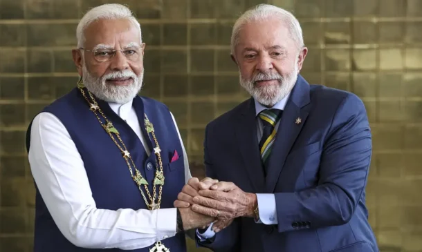 O presidente Luiz Inácio Lula da Silva e o primeiro-ministro da Índia, Narendra Modi, tiveram uma conversa por telefone nesta quinta-feira (7). Foto: Marcelo Camargo / Agência Brasil