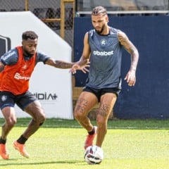Time remista vai encarar o América-MG, sábado, sob grande pressão, mas Nathan Santos garante que grupo está confiante - Foto: Samara Miranda/Remo