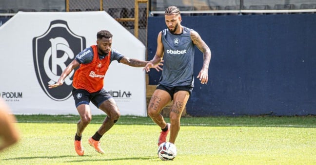Time remista vai encarar o América-MG, sábado, sob grande pressão, mas Nathan Santos garante que grupo está confiante - Foto: Samara Miranda/Remo