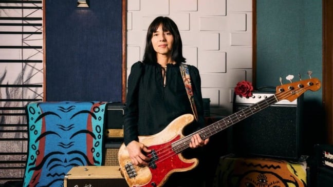 Lechantin integrou a banda americana de rock alternativo Pixies de 2013 a 2024. Foto: Divulgação