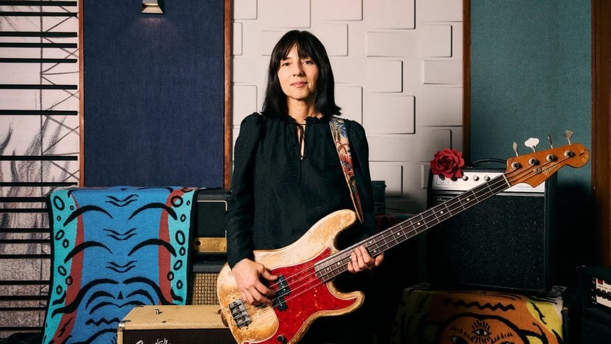 Lechantin integrou a banda americana de rock alternativo Pixies de 2013 a 2024. Foto: Divulgação