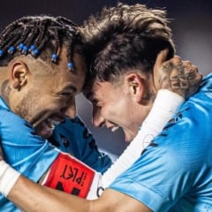 Os santistas deram uma forra para a sua torcida - Foto: Santos / X