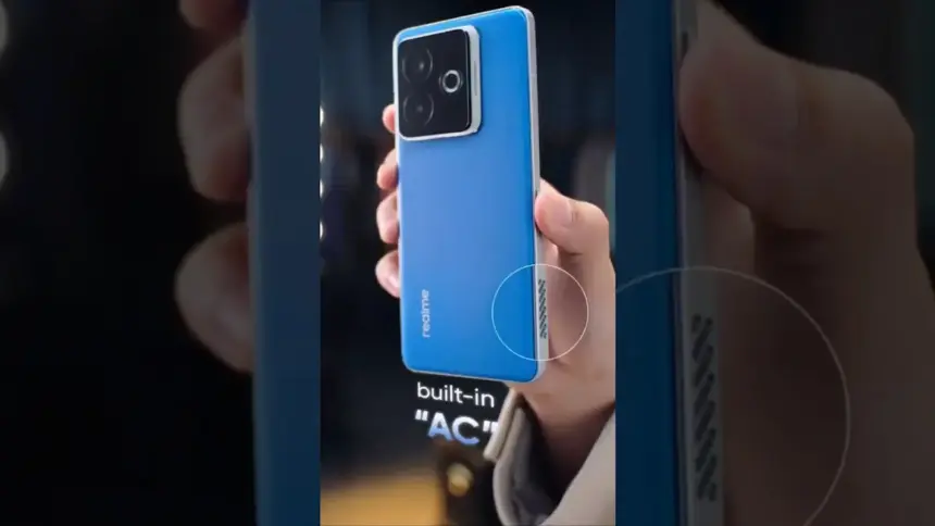 A realme surpreendeu o mercado ao anunciar um novo smartphone com um sistema de refrigeração ativa, que a marca descreve como um "ar-condicionado integrado".