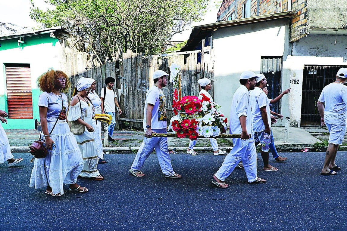Terreiro de Mina dois Irmãos completa 135 anos de história.  23-08-2025 Foto: Wagner Almeida / Diário do Pará.