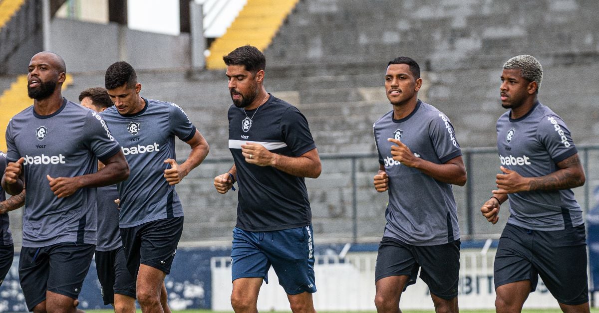 Time azulino está fechado em busca de reação na Série B - Foto: Samara Miranda/Remo