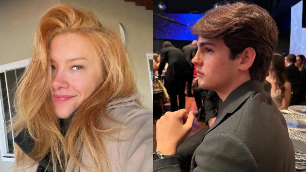 Rodrigo Silva, de 17 anos, é visto com Daia de Paula, ex-bailarina do Faustão