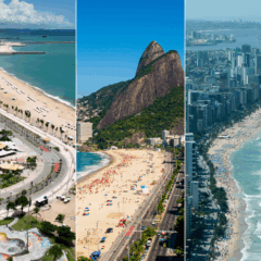  Fortaleza ,Rio de Janeiro e Recife. (Créditos: iStock)
