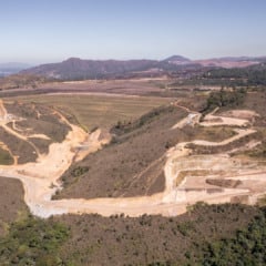 A barragem de Forquilha III, em Ouro Preto, teve o nível de emergência reduzido pela ANM
Crédito das fotos: Divulgação