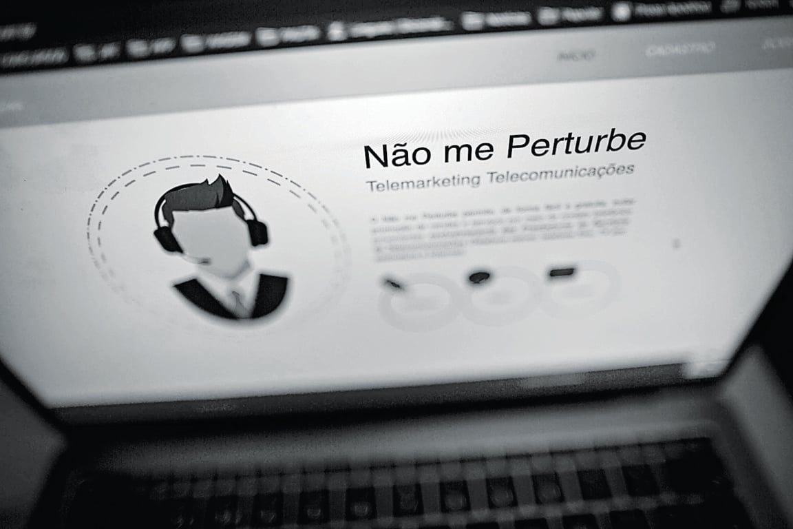 A plataforma Não Me Perturbe está em operação desde julho de 2019 
Foto: Folhapress