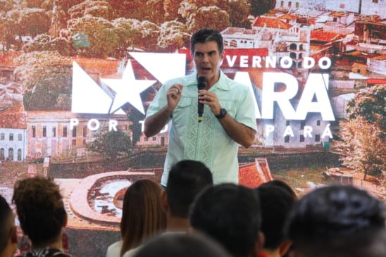 Governador Helder Barbalho. Foto: Irene Almeida