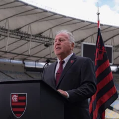 A campanha, que celebra a grandeza e a paixão da marca Flamengo, foi revelada em um pronunciamento especial de Zico, direto do Maracanã