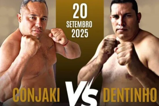 O vereador Conjaki, de 38 anos, dominou os três rounds e venceu o adversário Dentinho, de 35, que desistiu ao ser encurralado diversas vezes e levar socos na cabeça.