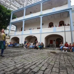 a Oficina “Podcast com foco em Contação de Histórias”, que será realizada de 08 a 12 de setembro, no Laboratório Maker da Casa da Linguagem, em Belém. Foto: Divulgação