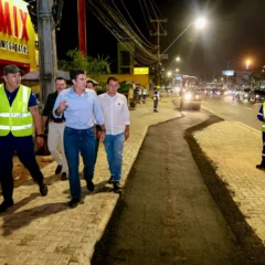 Governador acompanha fase final das obras do BRT Metropolitano