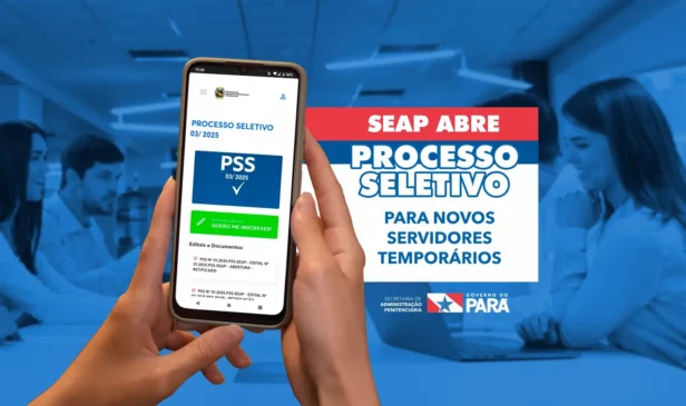 Seap-PA abre 612 vagas em novo processo seletivo com salários de até R$ 5,6 mil