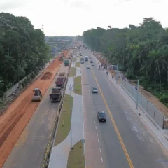 Obras da Nova Rua da Marinha avançam e impactam trânsito em Belém