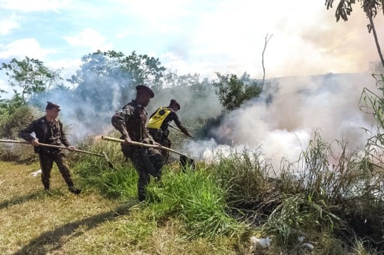A iniciativa, de autoria do Poder Executivo, prevê a atuação de voluntários em ações de prevenção, controle, mitigação e combate a queimadas e incêndios florestais em todo o estado. Foto: Ascom Exercito