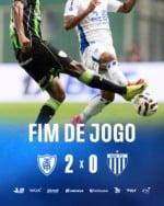 O América-MG venceu o Avaí por 2 a 0 nesta terça-feira (2), na Arena Independência, em Belo Horizonte, pela 24ª rodada da Série B do Campeonato Brasileiro.